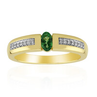 AAA-Kenianischer Tsavorit-Goldring