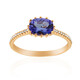 AAA-Tansanit-Goldring