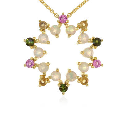 Welo-Opal-Silbercollier