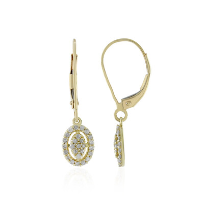 I4 (J) Diamant-Goldohrringe