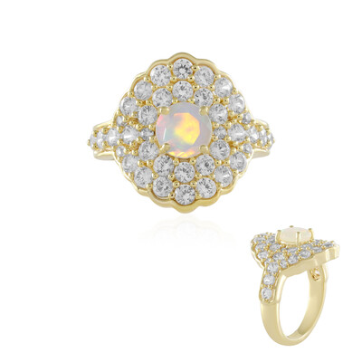 Welo-Opal-Silberring