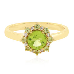 Peridot-Silberring
