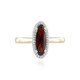 Mosambik-Granat-Goldring (SUHANA)