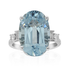 AAA-Brasilianischer Aquamarin-Goldring (CIRARI)