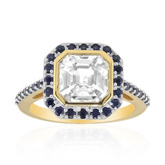 Zirkon-Goldring (Adela Gold)