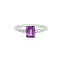 Sibirischer Amethyst-Silberring