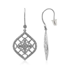 I3 (I) Diamant-Silberohrringe
