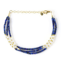 Edelstein-Silberarmband (Riya)