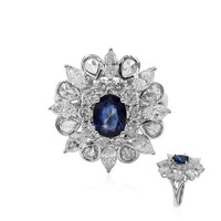 Ceylon-Saphir-Goldring (CIRARI)