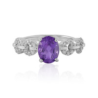 Sambia-Amethyst-Silberring