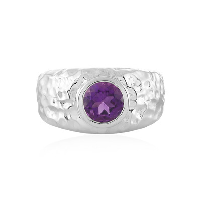 Sibirischer Amethyst-Silberring