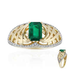 Sambia-Smaragd-Goldring (Rifkind 1894 Collection)