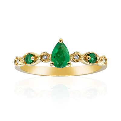 AAA-Sambia-Smaragd-Goldring (CIRARI)