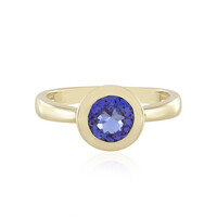 AAA-Tansanit-Goldring (de Melo)