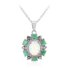 Welo-Opal-Silberhalskette