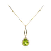 Dashihe-Peridot-Goldhalskette (CIRARI)