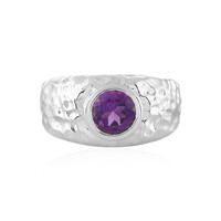 Sibirischer Amethyst-Silberring