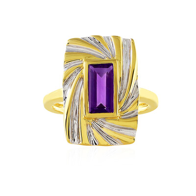 Amethyst-Silberring (MONOSONO COLLECTION)