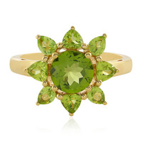 Peridot-Silberring