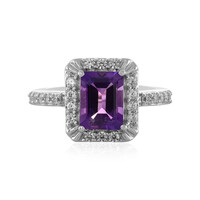 Uruguay-Amethyst-Silberring