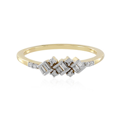 SI1 (H) Diamant-Goldring