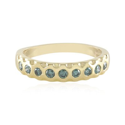 Blauer I1 Brillant-Goldring