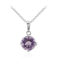 Amethyst-Silberhalskette