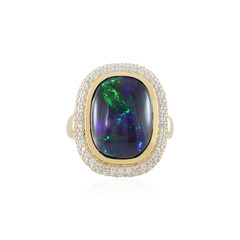 Mezezo-Opal-Silberring (Adela Silber)