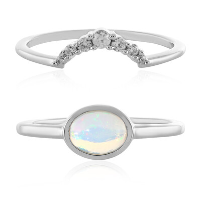 Welo-Opal-Silberringe