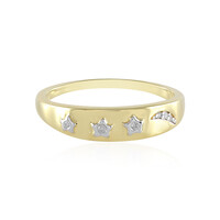 I2 (I) Diamant-Silberring