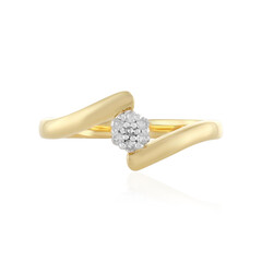 I4 (J) Diamant-Silberring