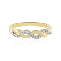 I2 (I) Diamant-Silberring