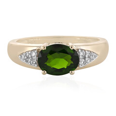 Russischer Diopsid-Goldring