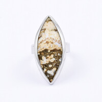 Meeres-Jaspis-Silberring