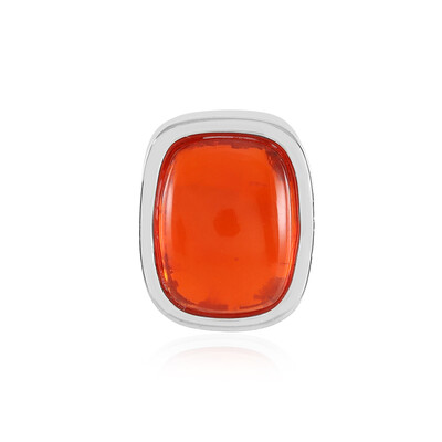 Äthiopischer Roter Opal-Silberanhänger (MONOSONO COLLECTION)