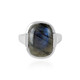 Blauer Maniry-Labradorit-Silberring (KM by Juwelo)