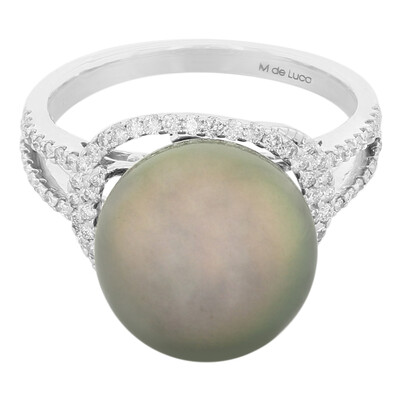 Tahitiperlen-Goldring