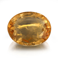 Grossular-Edelstein 5,23 ct in Sammler-Box
