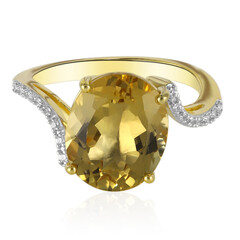 Goldener Beryll-Goldring