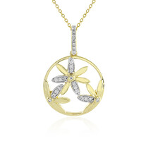 Lupenreiner (F) Brillant-Goldhalskette (LUCENT DIAMONDS)