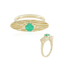 Sambia-Smaragd-Goldring (Ornaments by de Melo)