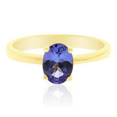 AAA-Tansanit-Goldring (CIRARI)