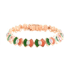 Welo-Opal-Silberarmband (Adela Silber)