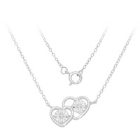 PK (H) Diamant-Silbercollier