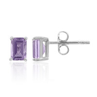 Amethyst-Silberohrringe