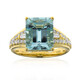 AAA-Brasilianischer Aquamarin-Goldring (CIRARI)