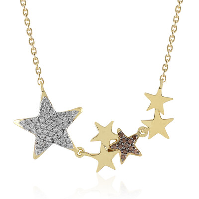 Zirkon-Silbercollier