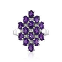 Amethyst-Silberring