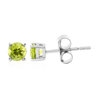 Jilin-Peridot-Silberohrringe