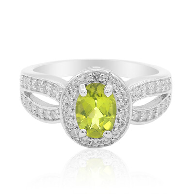 Peridot-Silberring